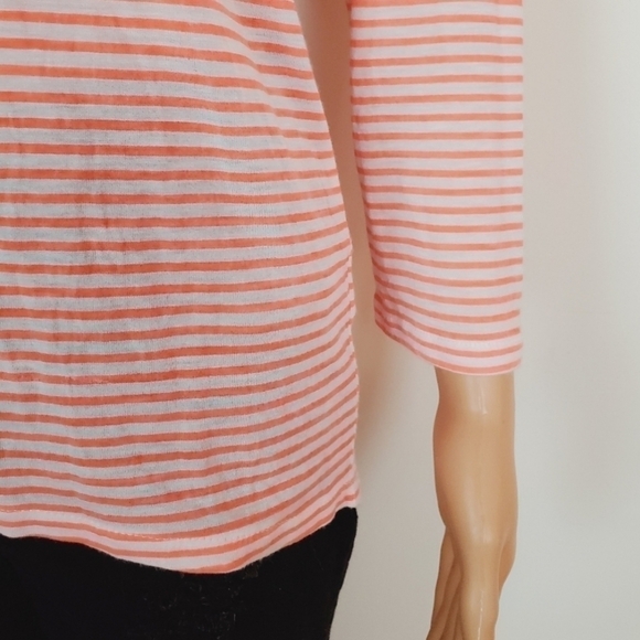 FINAL PRICE 🔥J.Crew long sleeve stripe t-shirt size S - Picture 9 of 10